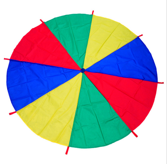 Size: 300CM - Kindergarten sports games for children early education and outdoor equipment and the rainbow umbrella