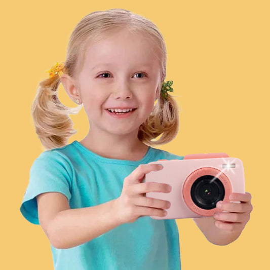 Retro Photography Video Filter HD Digital Mini Flip Children's Camera Toy