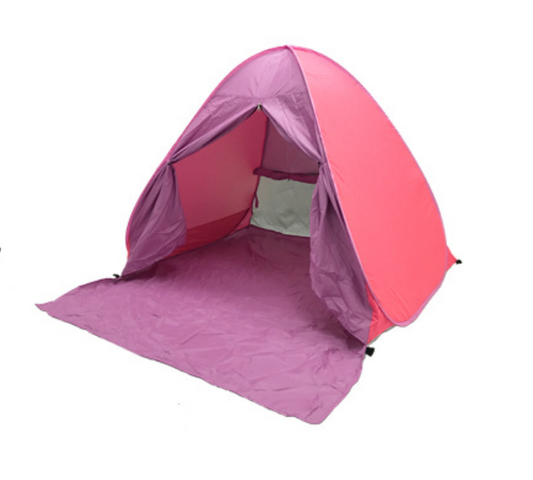 Color: Pink, Size: XL - Sunscreen Shelter Tent Anti-UV Pop Up Beach Canopy Outdoor Camping Hiking Tent Travelling Easy Carrying Portable Parts