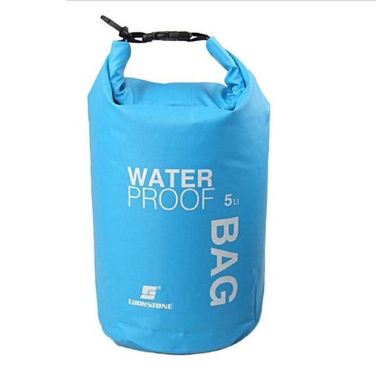 Color: Bule, Size: 15L-1, style:  - Waterproof Dry Bag