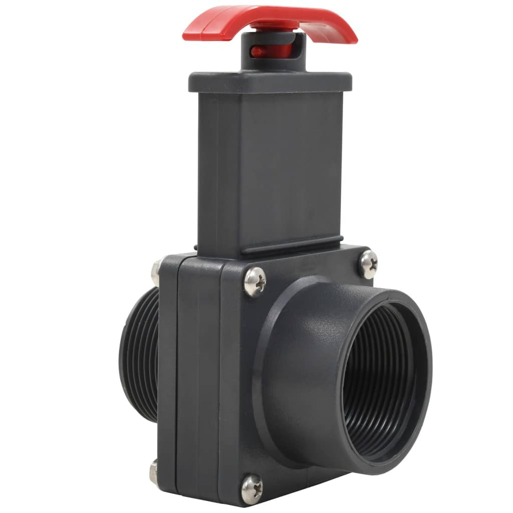 vidaXL Pool Gate Valve 2 pcs 1.5"