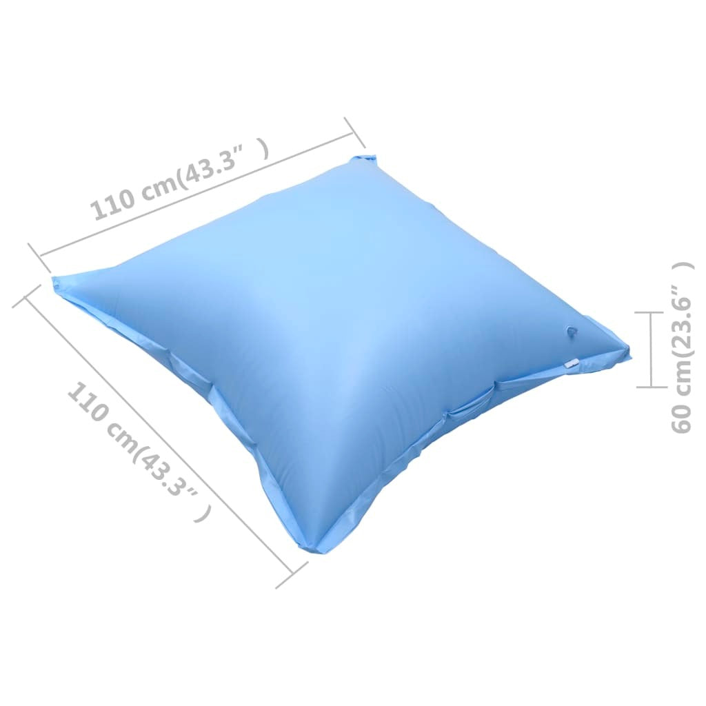 vidaXL Inflatable Winter Air Pillows for Above-Ground Pool Cover 4 pcs PVC