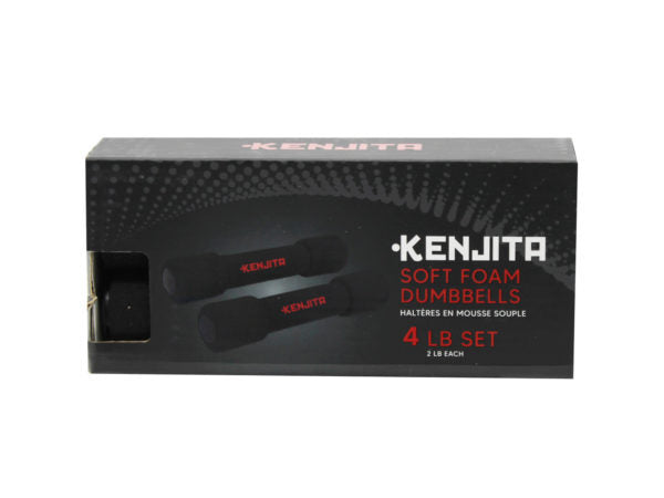 Kenjita Soft Foam Dumbbells 2 lb Set of 2 ( Case of 2 )