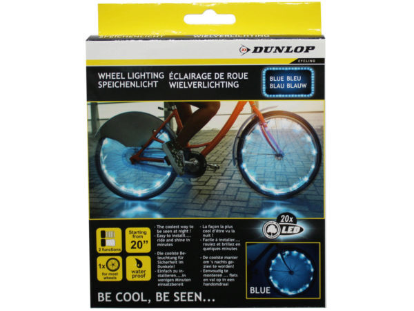 Bicycle Wheel Decorative Tube Lights in Blue ( Case of 12 )