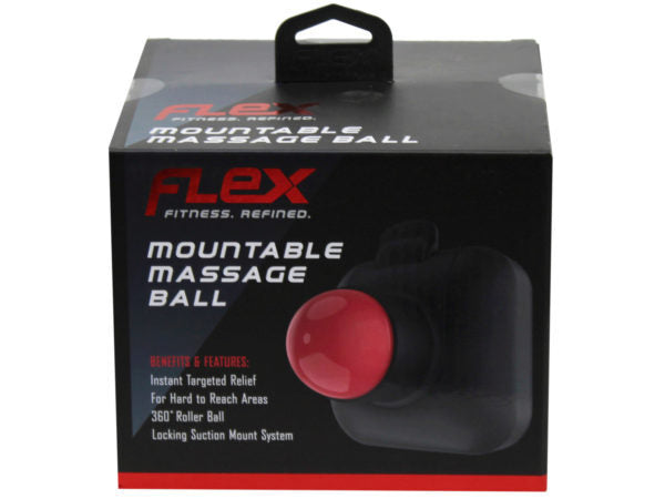 tzumi flex fitness mountable massage roller ball ( Case of 6 )