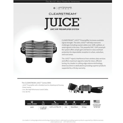 Antennas Direct JUICE ClearStream JUICE Preamp System