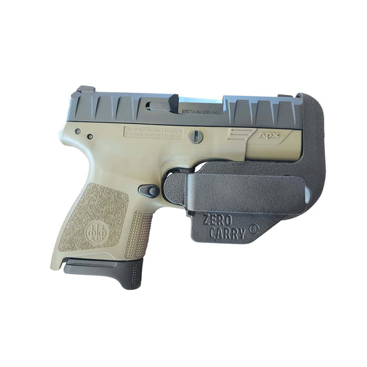 Right-handed Beretta APX Carry - Zero Carry Elite Ultimate Holster