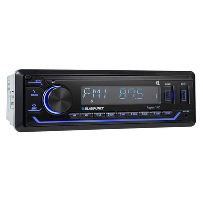 Blaupunkt Detachable Face Mechless AM/FM Receiver with Bluetooth & USB Inputs