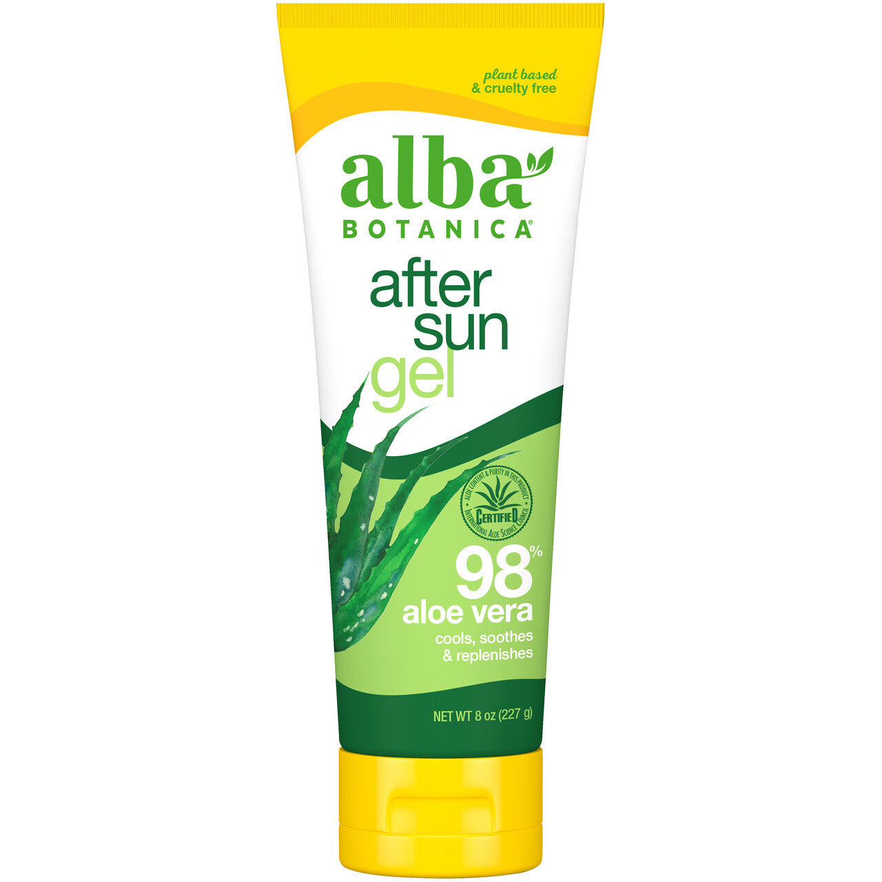 Alba Botanica After Sun 98% Aloe Vera Gel  (1x8 OZ)