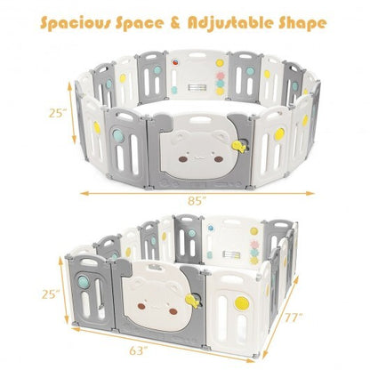 16-Panel Kids Activity Center