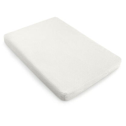 38 x 26 Inch Dual Sided Pack and Play Baby Mattress Pad with Removable Washable Cover-White