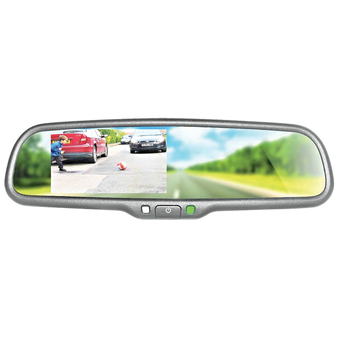 BOYO Vision VTM43M 4.3" OE-Style Replacement Rearview Mirror Monitor