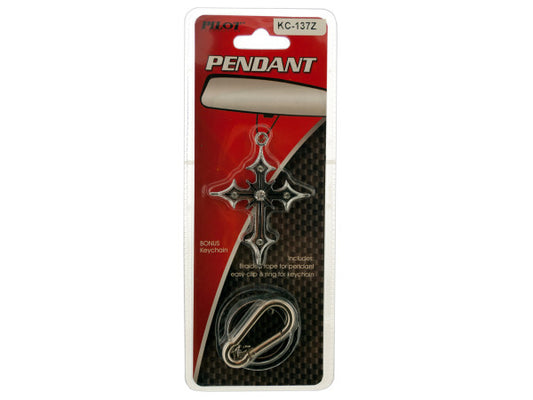 Cross Keychain Auto Pendant ( Case of 48 )