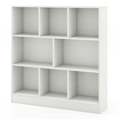 41 Inches 8-Cube Freestanding Bookcase for Kids-White