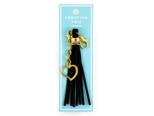 Create You Black Keychain Tassel ( Case of 24 )