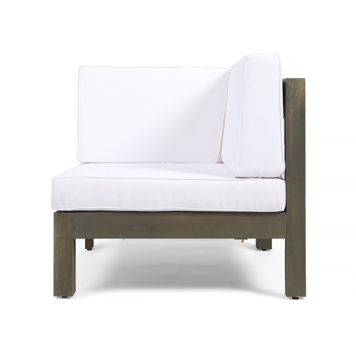 Oana - 3-piece sofa set, white
