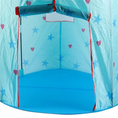 Princess Castle Play Tent, Kids Foldable Games Tent House Toy for Indoor & Outdoor Use For Indoor And Outdoor Use and Best Gift For Boys and Girls.Red