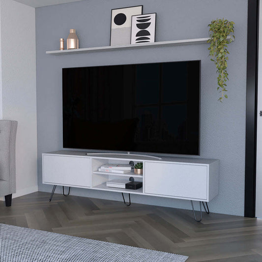 Tv Stand Franklin, Living Room, White