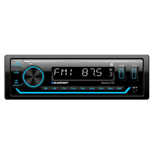 Blaupunkt Detachable Face Mechless AM/FM Receiver with Bluetooth & USB/SD Inputs