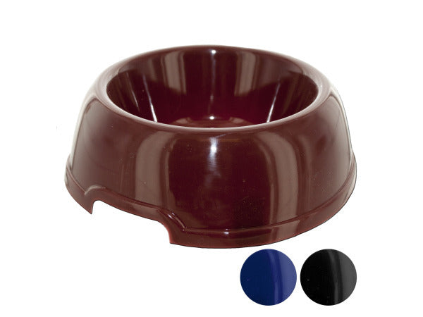 plastic pet bowl 3 asst colors ( Case of 108 )