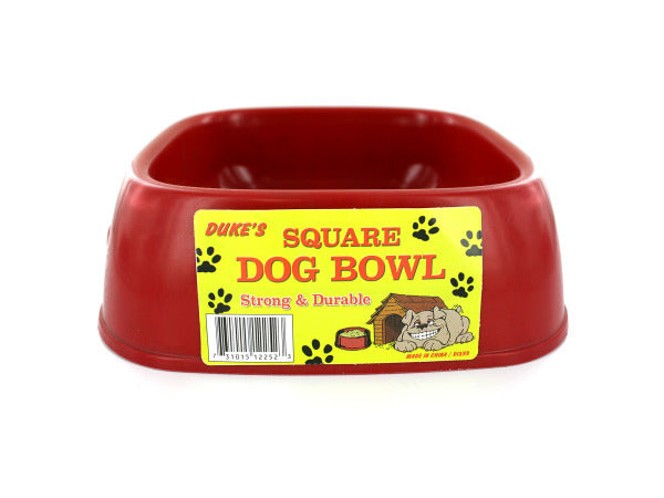 Square Dog Bowl ( Case of 54 )