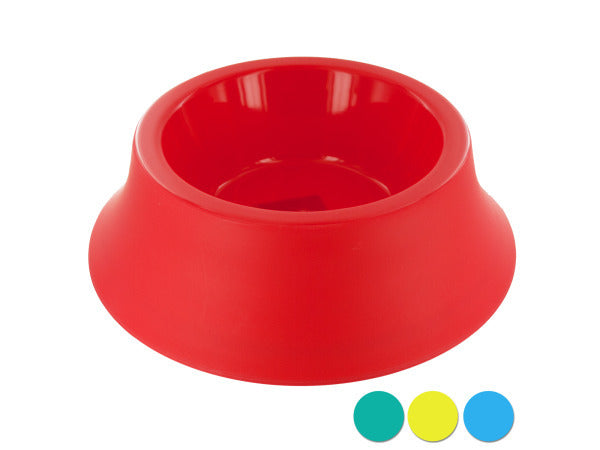 Large Size Round Plastic Pet Bowl ( Case of 24 )