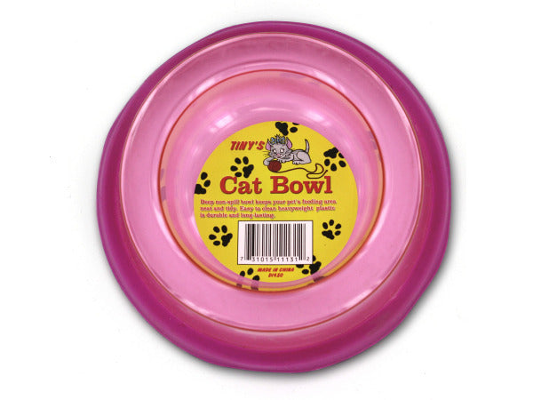 Non-Spill Cat Bowl ( Case of 12 )