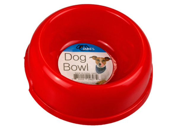 Plastic Pet Bowl ( Case of 12 )