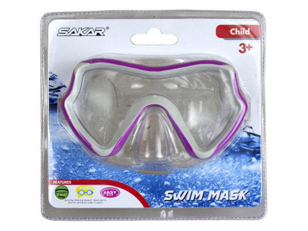 PTX Coastal Gear Child Swim Mask Assorted Green & Pink ( Case of 6 )