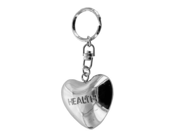 Blessing Bells Metal Heart Key Chain ( Case of 24 )