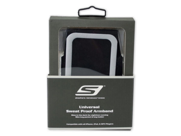 Skechers Universal Black Sweat Proof Armband ( Case of 32 )