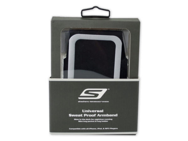 Skechers Universal Black Sweat Proof Armband ( Case of 64 )