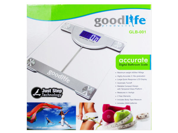 400lb capacity digital bathroom scale ( Case of 4 )