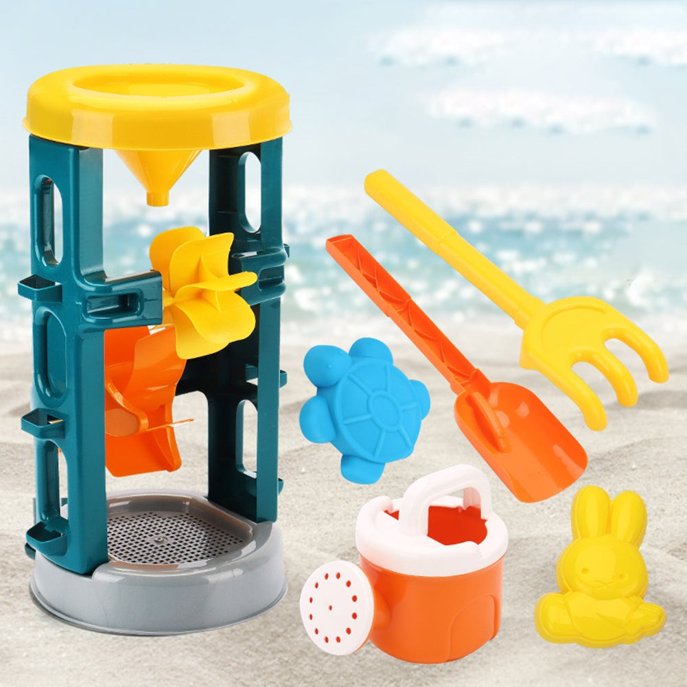 Children Beach Sand Toys Set Large Trolley Outdoor Tools Kit for Sand Water Playing Boys Girls Gifts