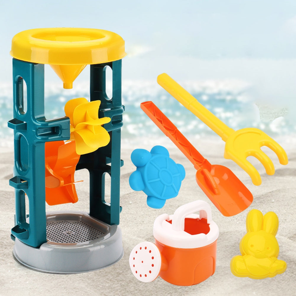 Children Beach Sand Toys Set Large Trolley Outdoor Tools Kit for Sand Water Playing Boys Girls Gifts