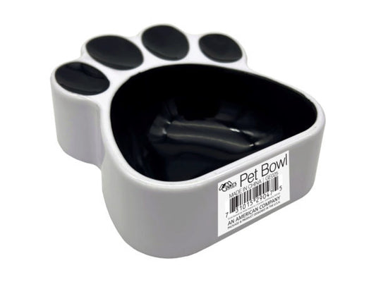 Paw Shaped Dog Bowl ( Case of 18 )