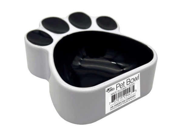 Paw Shaped Dog Bowl ( Case of 6 )