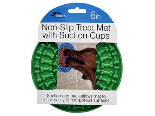 6" Non-Slip Treat Mat with Suction Cup Bottom ( Case of 12 )