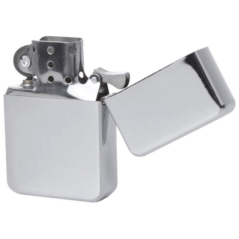 Polished chrome lighter