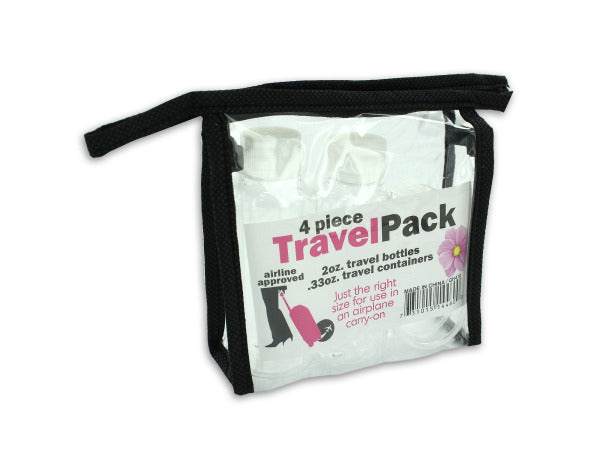 Travel bag with bottles ( Case of 144 )