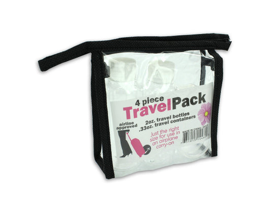 Travel bag with bottles ( Case of 24 )