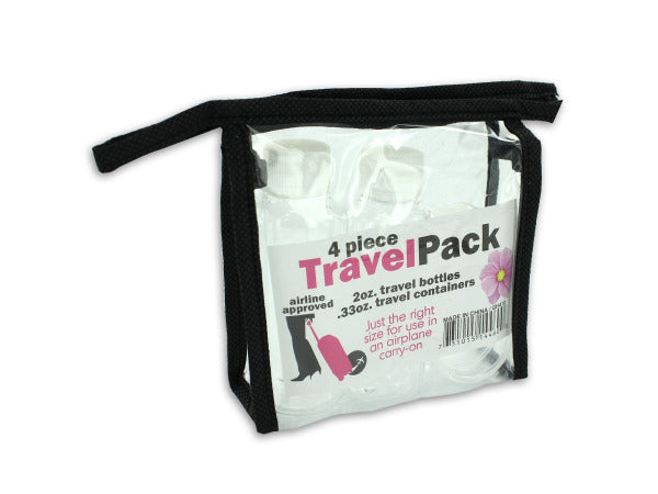 Travel bag with bottles ( Case of 72 )