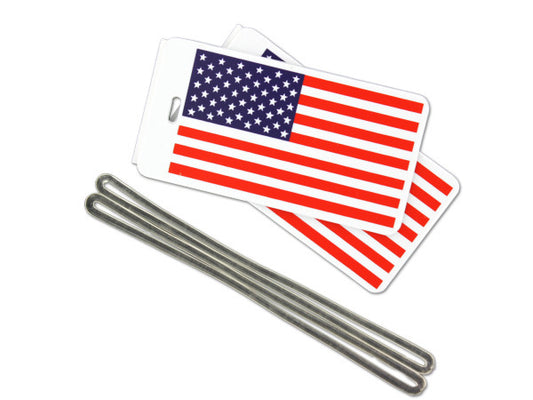 US flag luggage tags ( Case of 144 )
