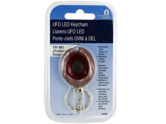 UFO LED Keychain ( Case of 108 )