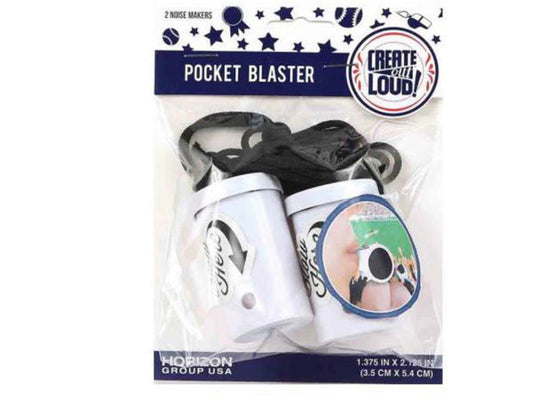 Pocket Blaster Noise Maker Set ( Case of 80 )