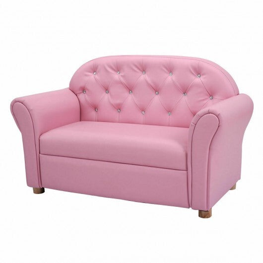 Kids Princess Armrest Chair Lounge Couch