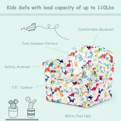 Household Toddler Furnishings Children Armrest Cute Lovely Single Sofa