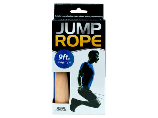 Wood Handle Jump Rope ( Case of 24 )