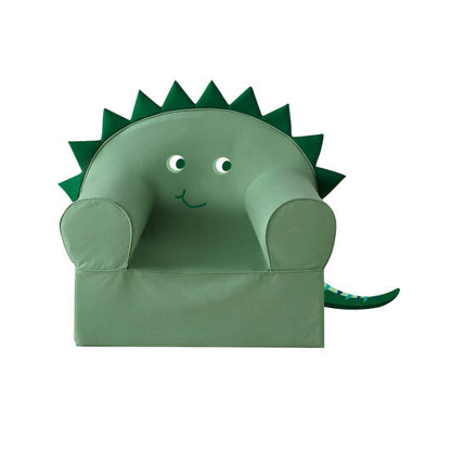 Original Kids Sofa with Armrest and Thick Cushion-Green - Color: Green