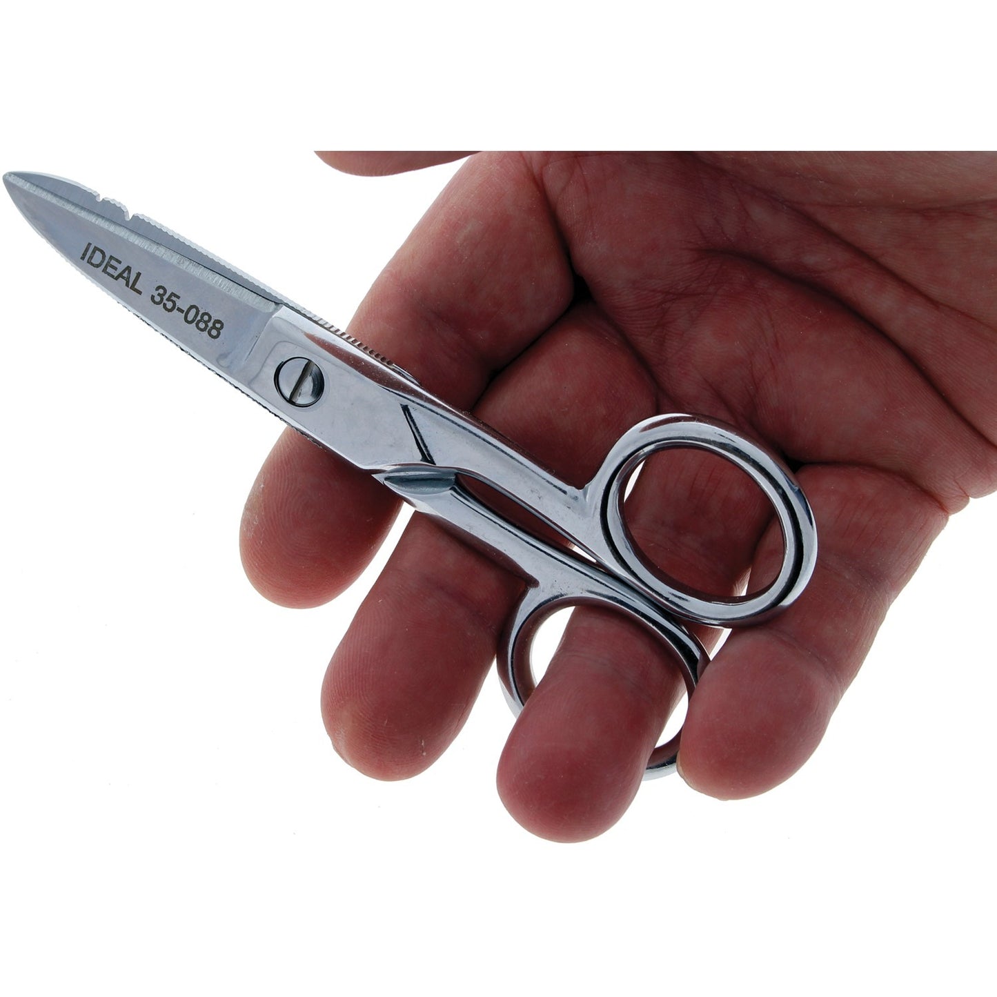 IDEAL 35-088 Electrician's Scissors with Stripping Notch